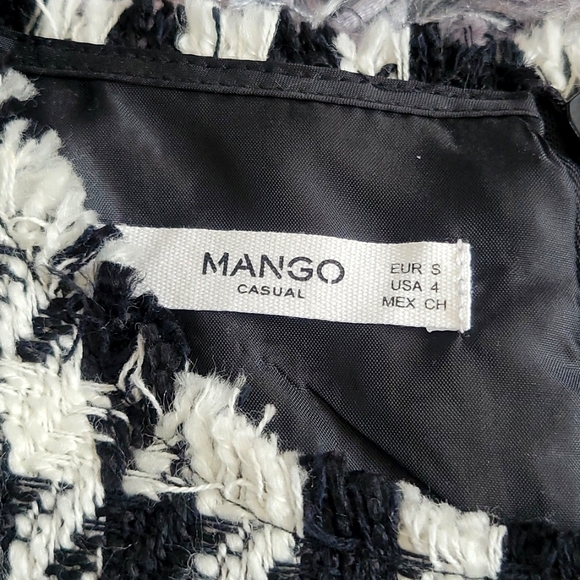 MANGO mini houndstooth dress - Picture 4 of 4